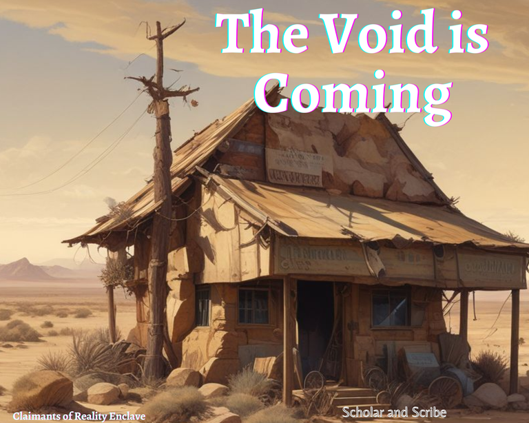 The Void is Coming - Claimants of Reality Enclave Lore Contest