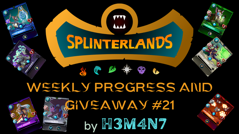 Splinterlands Giveaways by H3M4N7