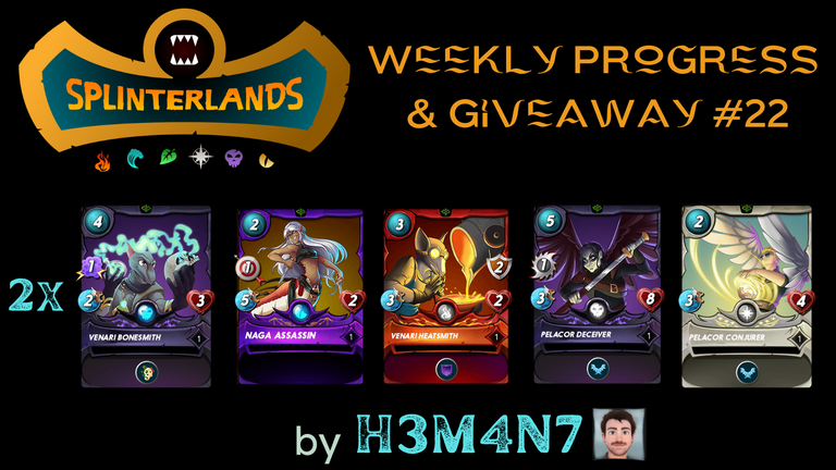 Splinterlands Giveaways by H3M4N7