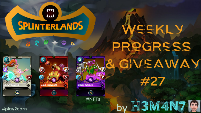 Splinterlands Giveaways by H3M4N7