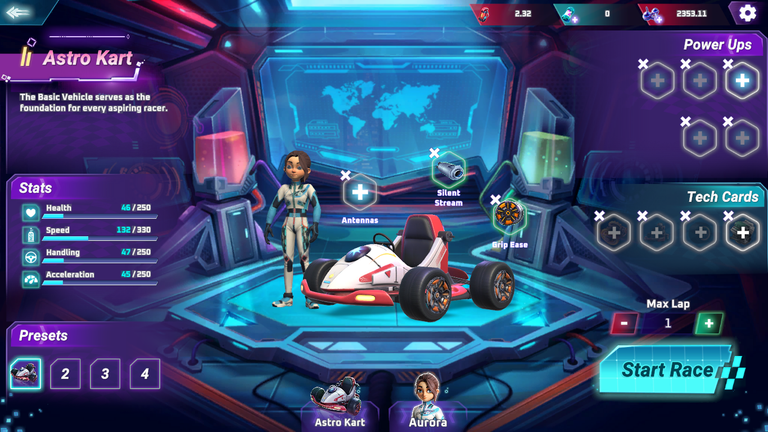 What My Preset adds to me in Moon Karts?