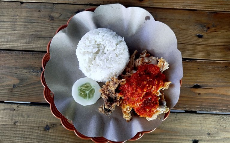 ayam geprek atas