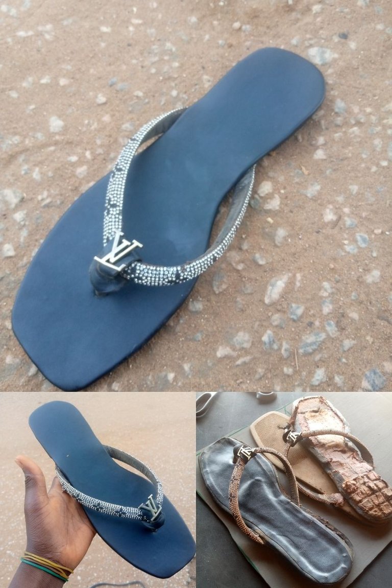 Reconstruction of CLIENT palm slippers to NEW one Proof of Brain