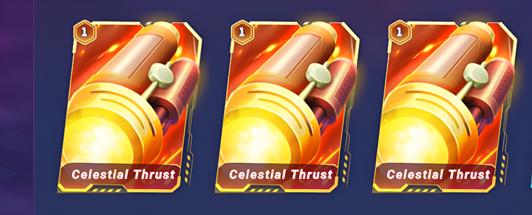 Burst of speed with Celestial Thrust in Moon Karts