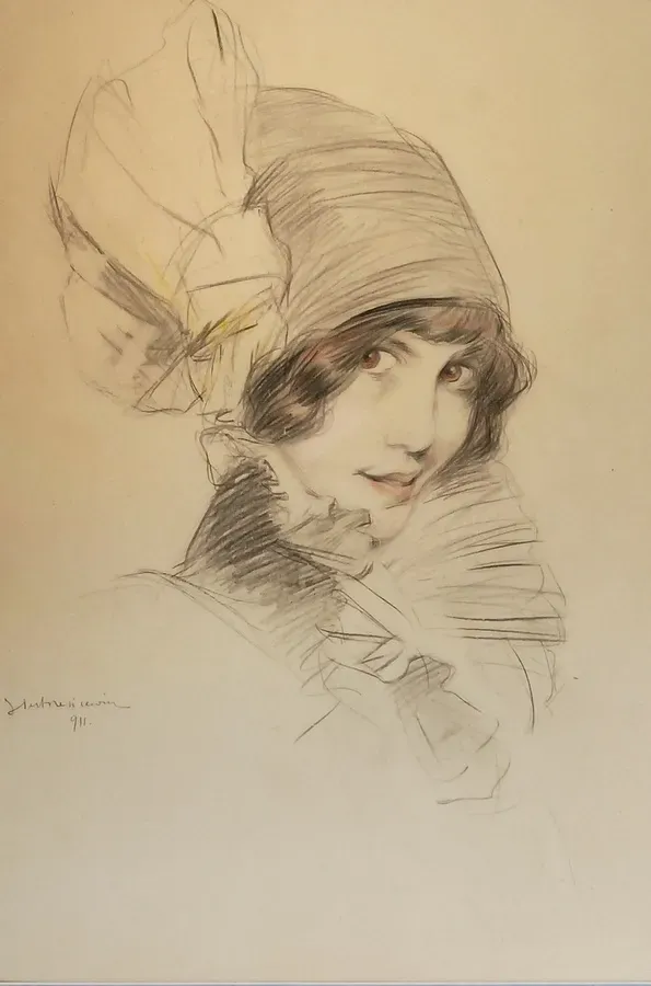 23-19_Portret-meodej-kobiety-1911-Lucyna-Messal.webp