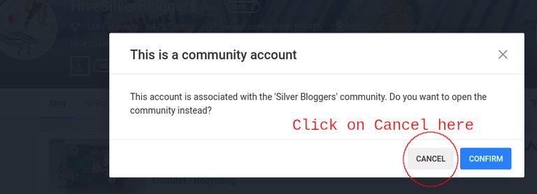 First click on cancel when you see the community account prompt...