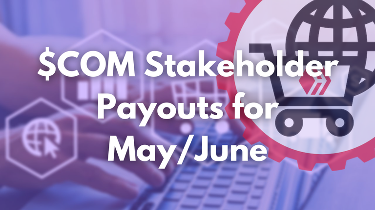 COM Stakeholder Payouts for May and June Have Been Airdropped