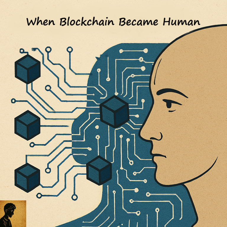 When Blockchain Became Human