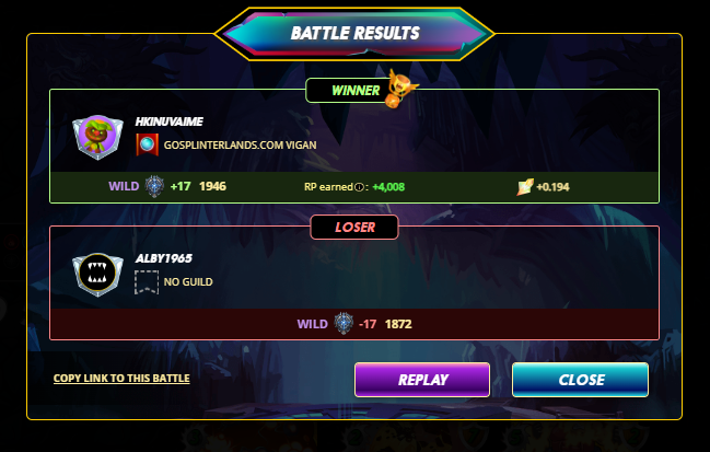 MeleeMayhem battle results.png