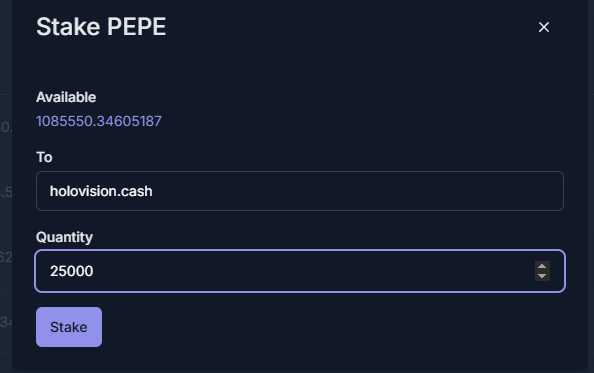 August 22, 2025 PEPE Power Up