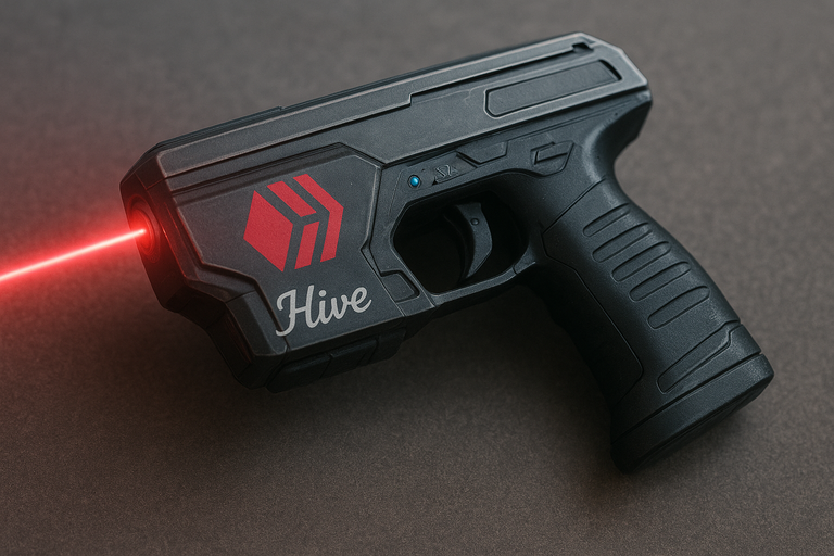 Hive Laser Pistol (AI Image)