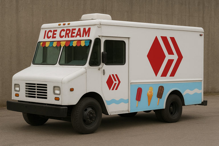 Hive Ice Cream Truck (AI Image)