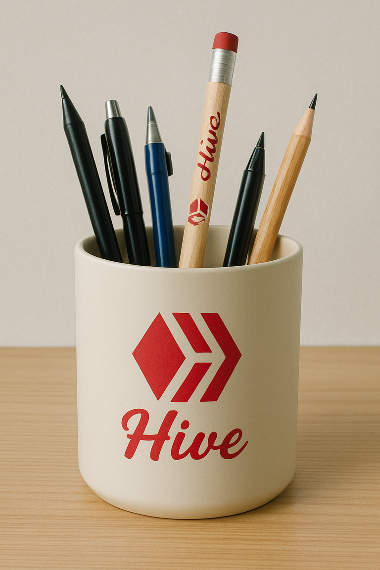 Hive Pencil Holder (AI Image)