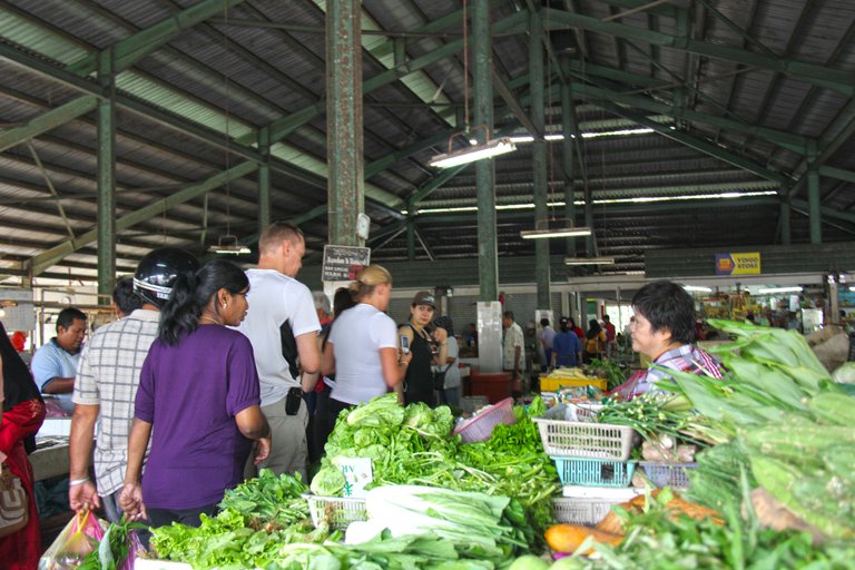 Buying Vegetables From the Market