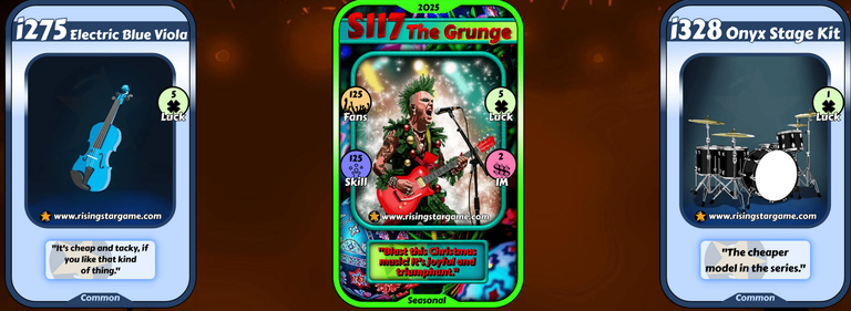 ⭐️ Rising Star Game -  NFT shopping and cards pack opening on last day of 2025 + Personal 2026 RS Goals