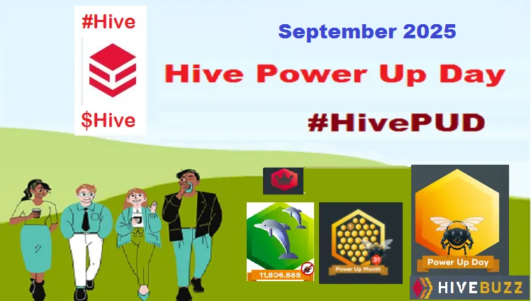 Hive Power UP day - September 2025 - #HivePUD
