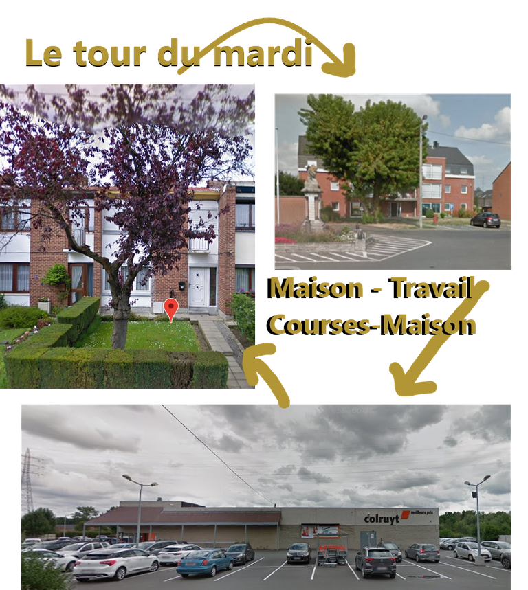 picture: my house, nearby store and job office (from googlestreetview)
