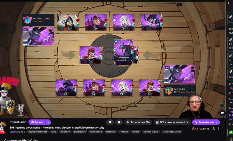 Splinterlands - Twitch Streaming session (EN/FR)