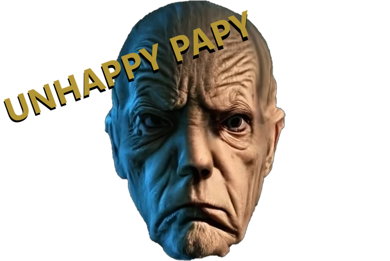 Unhappy Papy emote by IG