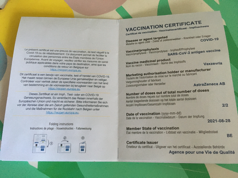 Toutes les infos sur le vaccin que j'ai choisi, le plus traditionnel vaccin qui était à disposition