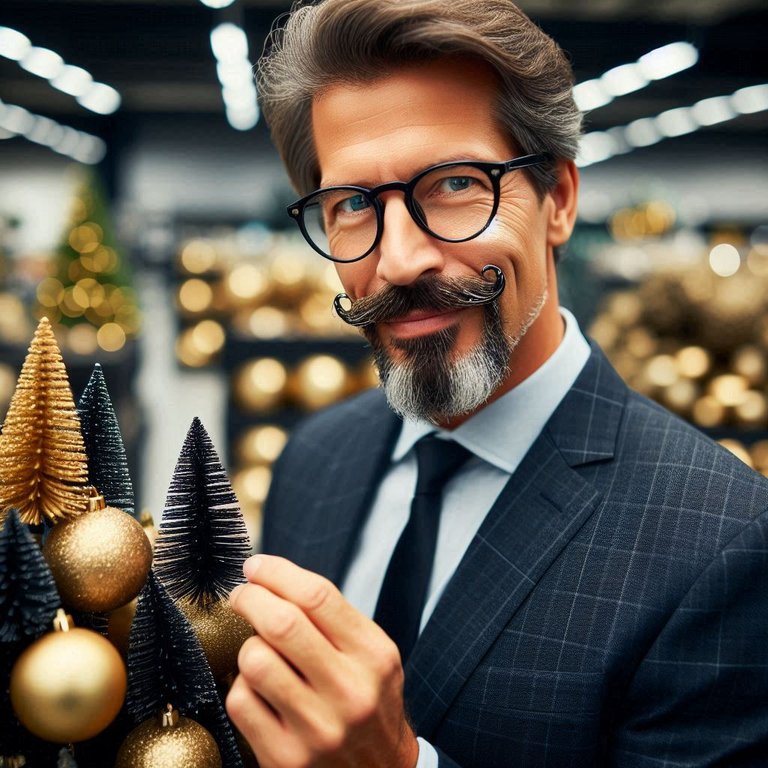 Décoration pour le marché de Noël