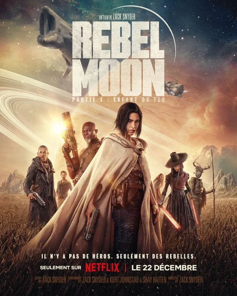 Affiche Rebel Moon pour illustrer la critique