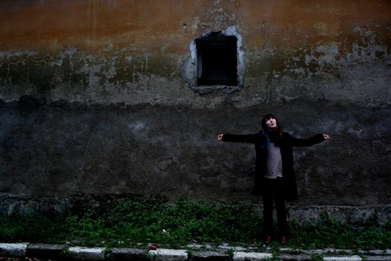 Self Portrait, Rosenauer Burg / Râșnov, Brașov County, Romania, Once upon a time.