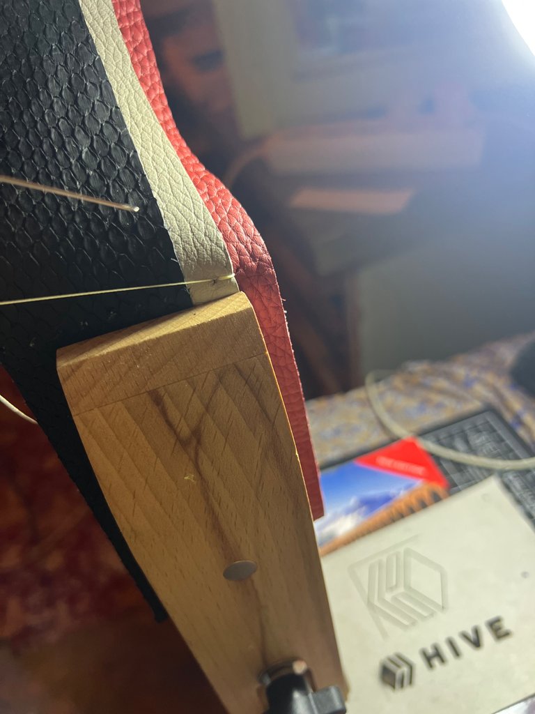 First stitch :)