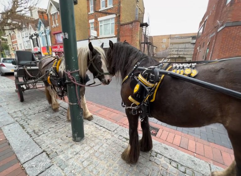 A pit stop on the Higstreet of Chatham, UK