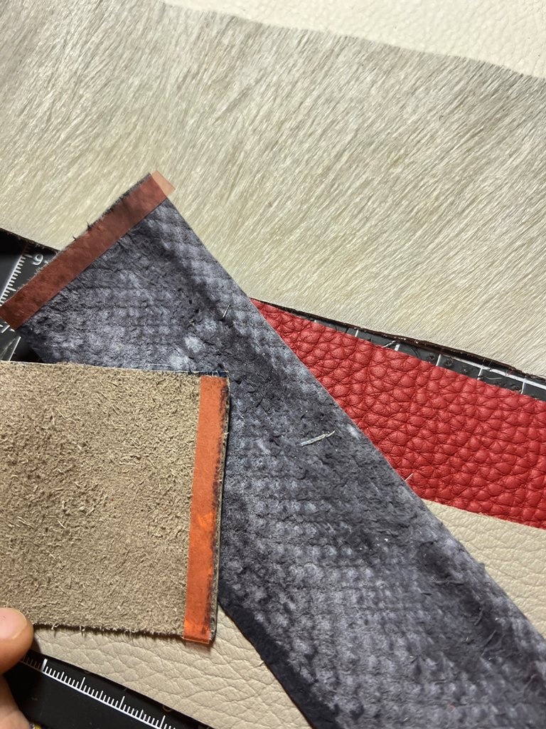 Edge detail of the taping :)