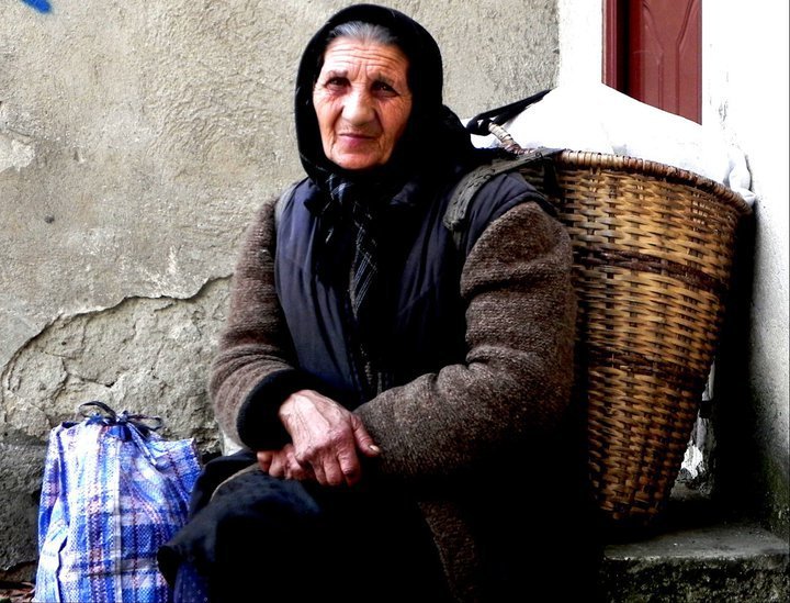 Old Lady Portrait, Baia Mare, Romania, Once upon a time