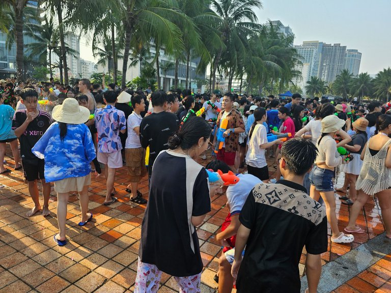 A Splash of Joy: Experiencing the Water Gun Songkran Festival in Danang, Vietnam