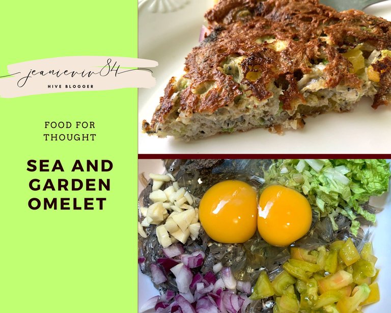 Qurator's: Hive Top Chef! | Quick and Easy, Healthy, Savory Sea and Garden Omelet (Anchovy and Cabbage Crisp)