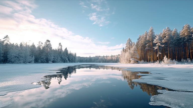 ZJnardz_A_frozen_lake_surrounded_by_snow-capped_trees_with_deli_e39db6b8-54e6-4e5a-9cb6-284079d77036.png