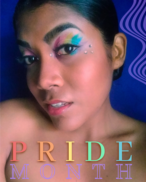 Pride Month Inspired Makeup.