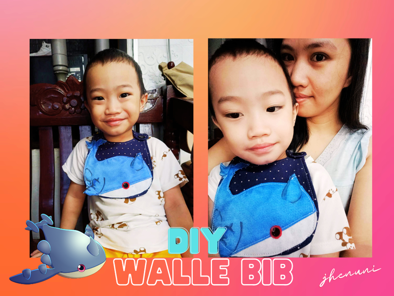 My Son wearing Walle Bib.png