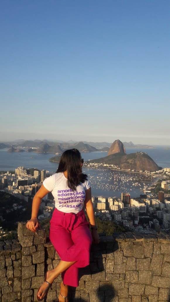 Me at Rio de Janeiro - Mirante Dona Marta