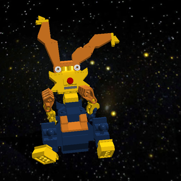 "ZAPPITY" - LEGO Digital Designer 3D Model 