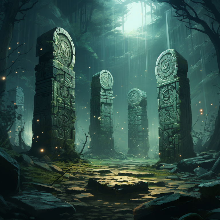 zjnardz_Ancient_stone_pillars_adorned_with_shimmering_glyphs_su_735434c0-0461-4e53-bf8b-1a145f2ff374.png