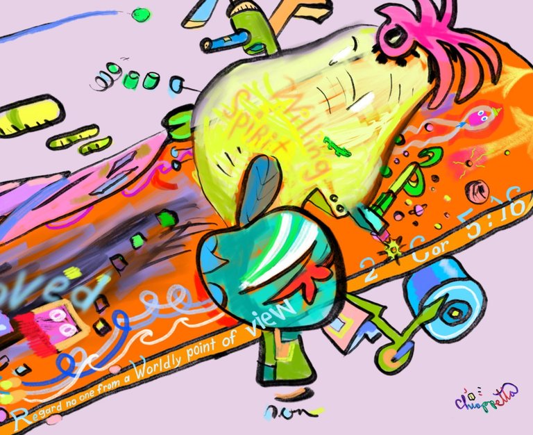 Spiritual Skateboard (detail) by Joe Chiappetta is rare digital art available in ArtVndngMchn Series 3