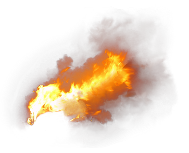 Fire Flame with Smoke - 841x679.png