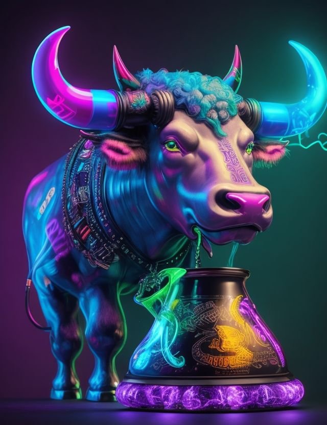 DreamShaper_v7_a_cool_neon_punk_stoned_detailed_bullbong_smoki_0.jpg