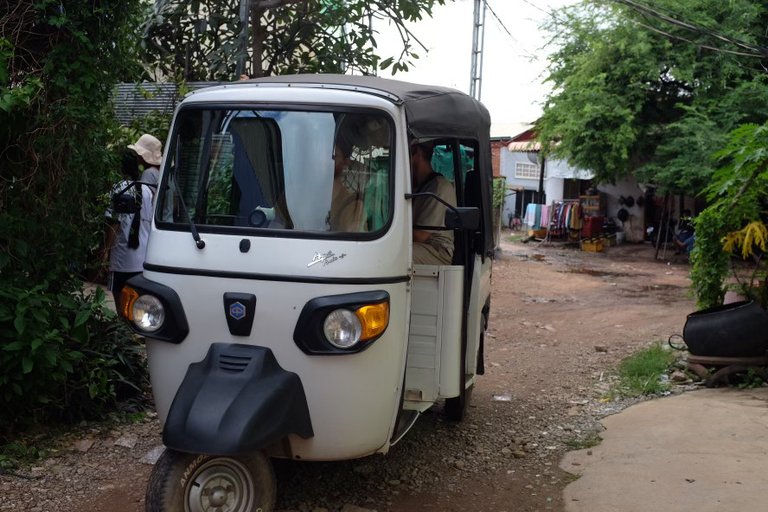 Parked up in Siem Reap