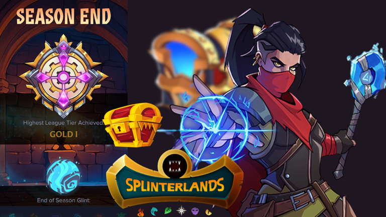 Splinterlands: My Season-End Rewards