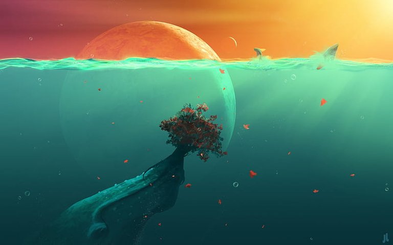 HD-wallpaper-remembering-underwater-art-luna-orange-ocean-sea-memories-fantasy-moon-water-bouquet-flower-blue.jpg