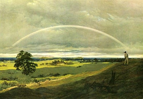 Landscape with rainbow, de C. D. Friedrich.jpg