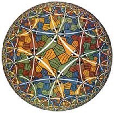 Escher - Límite de círculo III (1959).jpg