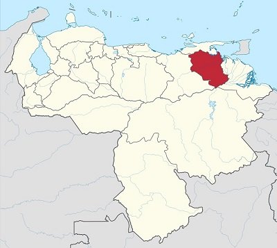 Estado Monagas en el mapa de Venezuela.jpg