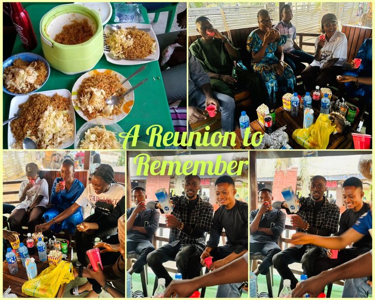 Having a Reunion with High School Friends after Eight years of graduating from High School. 