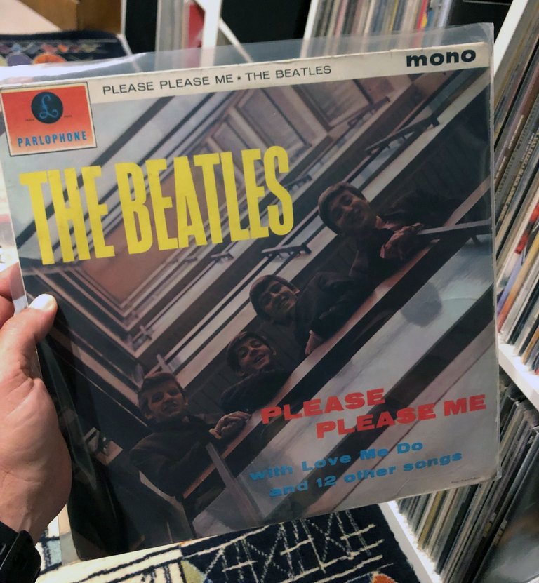 A Gift From My Father-In-Law, The Beatles First Album In An Original English Print In Mono Sound Format